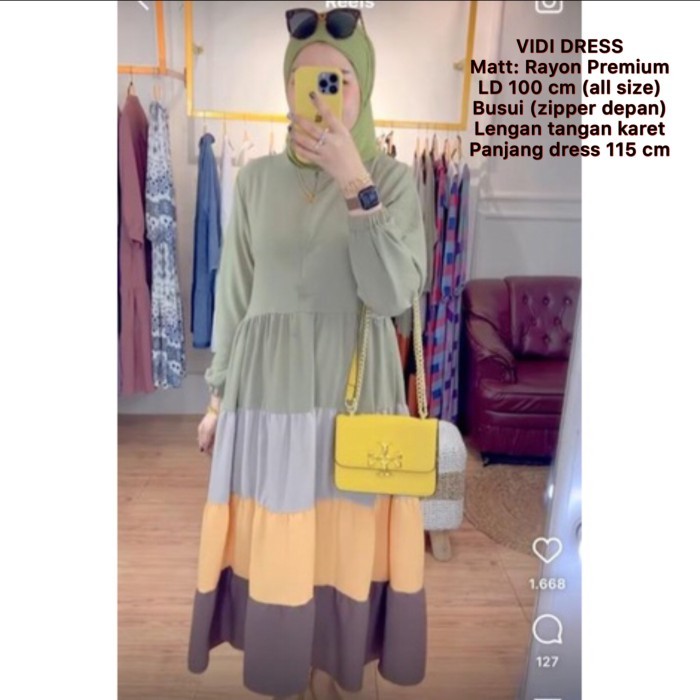 Midi Dress Casual/Midi Dress Rayon Busui