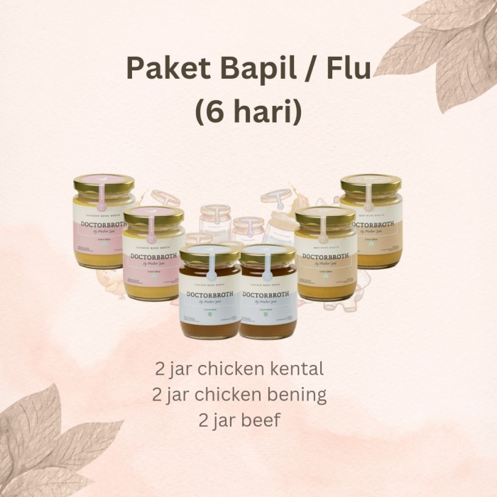 

Doctor Broth Paket Bapil / Flu