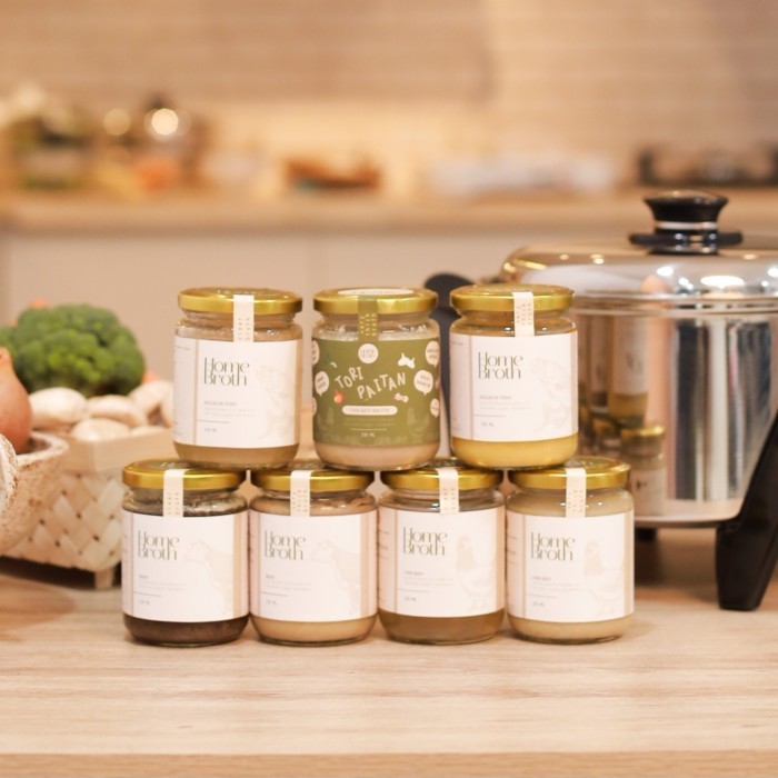 

(New Starter Pack) 5 Jar Home Broth Premium Organic Broth