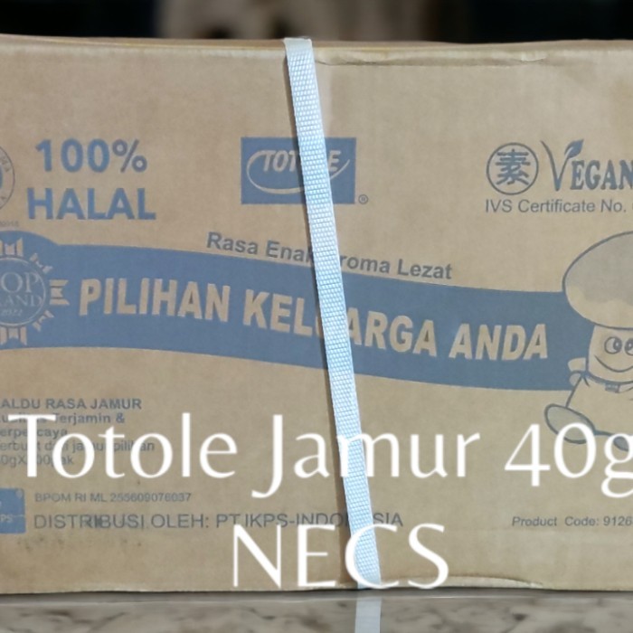 

totole kaldu jamur 40 gram 1 karton
