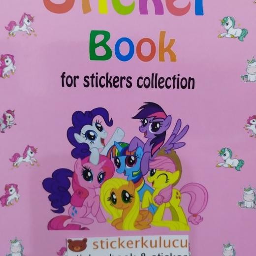 Buku Stiker Cover Little Pony / Album Stiker / Stier Book
