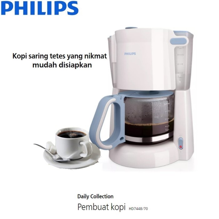 Philips Coffee Maker Daily Collection Pembuat kopi HD7448