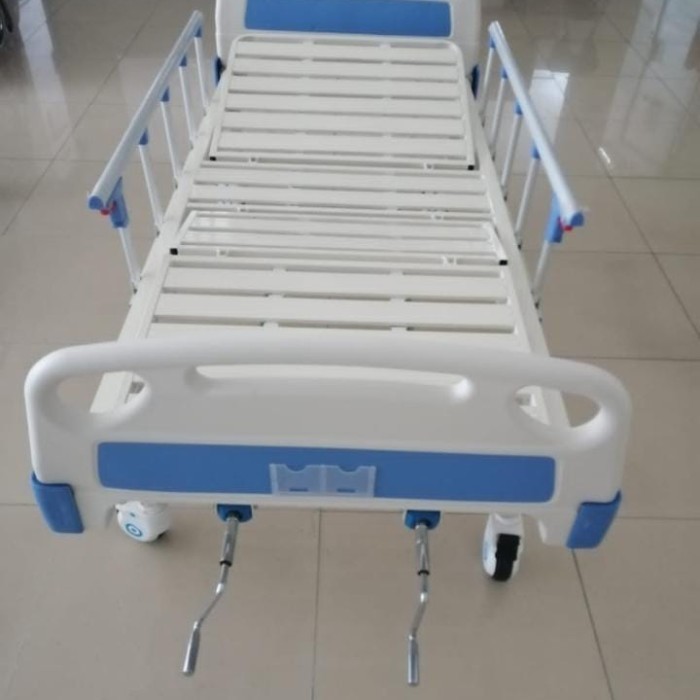 PROMO Bed Pasien 2 Crank ABS Ranjang Rumah Sakit 2 Engkol ABS