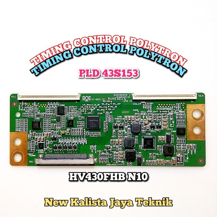 TCON TV POLYTRON PLD 43S153 ORIGINAL HV430FHBN10 TCON 43S153 TCON POLYTRON 43S153 TICON 43S153 TIKON