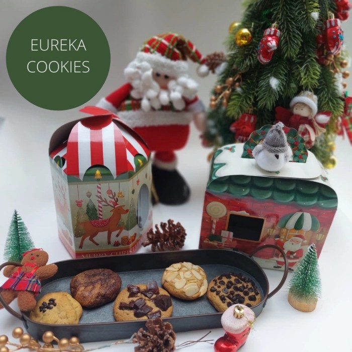 

NEW! Eureka Cookies Christmas Cookies Hampers - 12 Limited