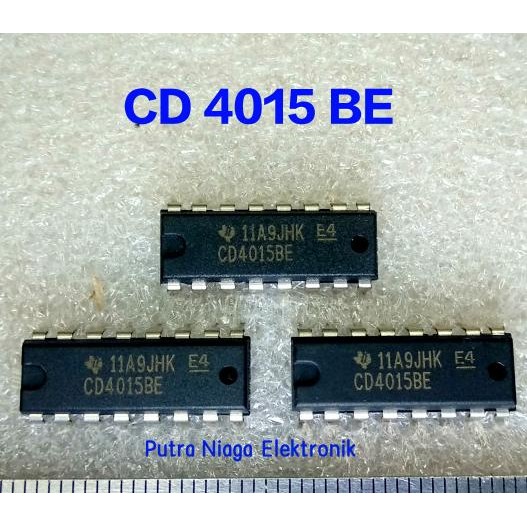 Terbaru ic CD4015BE Dip 16 pin CD4015 / TC4015 / HEF4015 / HCF4015 putr4n Berkualitas