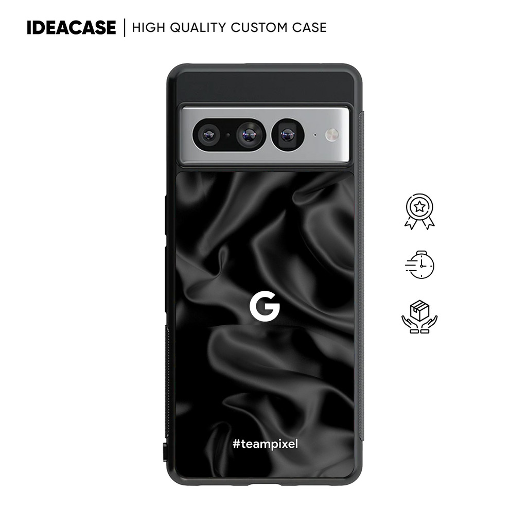 Case Casing Hybrid Google Pixel 9 8 8a 7 7a 6 6a 5 4 4a 3 3a Pro XL 5g Teampixel Fabric TP002