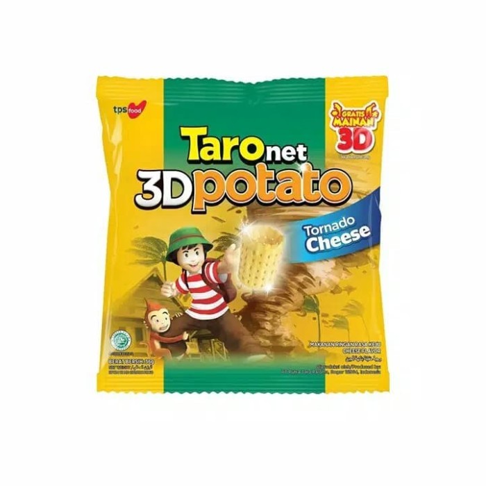 

Taro Jungle Chicken Tornado Cheese 65 Gram 24 Pcs Promo