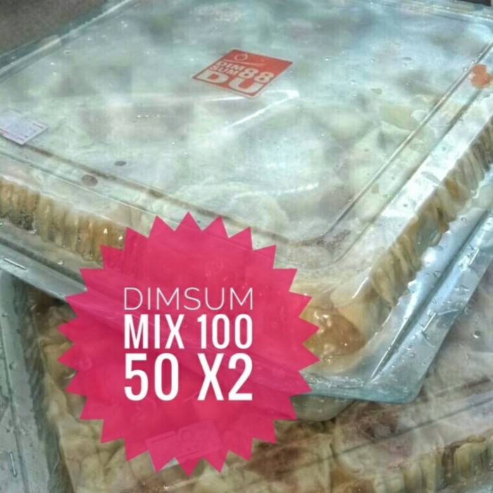 

Dimsum Mix 2 Pak (Isi 50 X2) Halal New