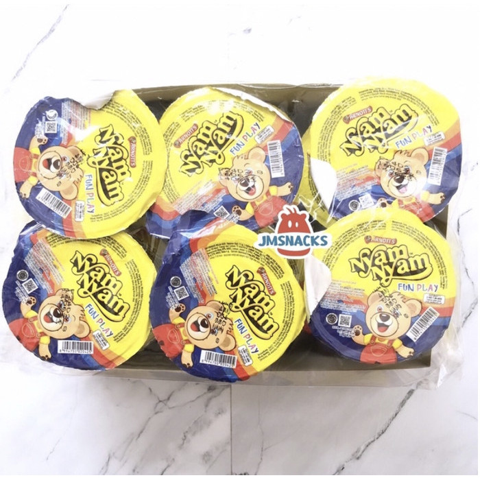

[Grosir!!] Nyam Nyam Fun Play 11Gr 1 Dus Isi 8 Pak X 12 Pcs - Grosir N Diskon