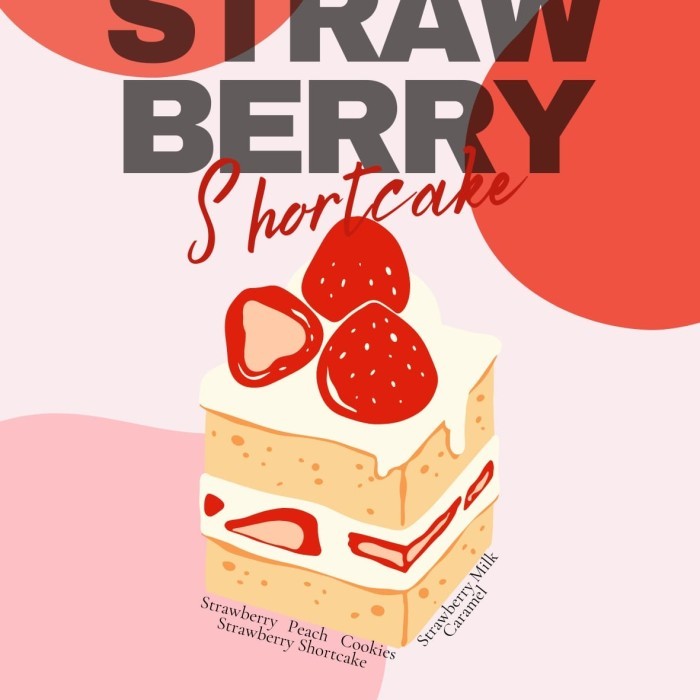 

Strawberry Shortcake Specialty Coffee Houseblend Full Arabika 100% / Biji Kopi Roastbeans Espresso &