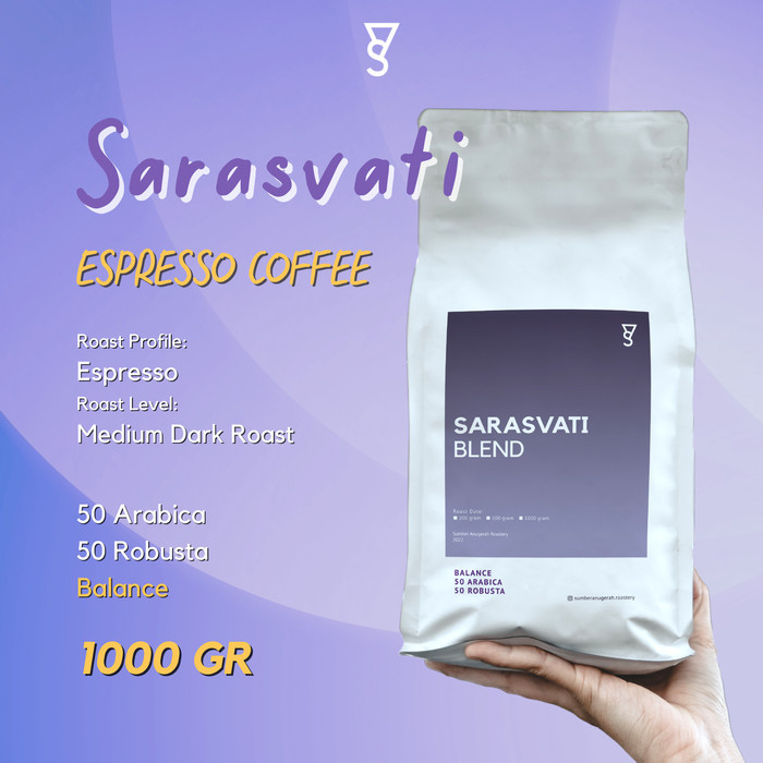 

Sarasvati Espresso Blend 1 Kg Promo