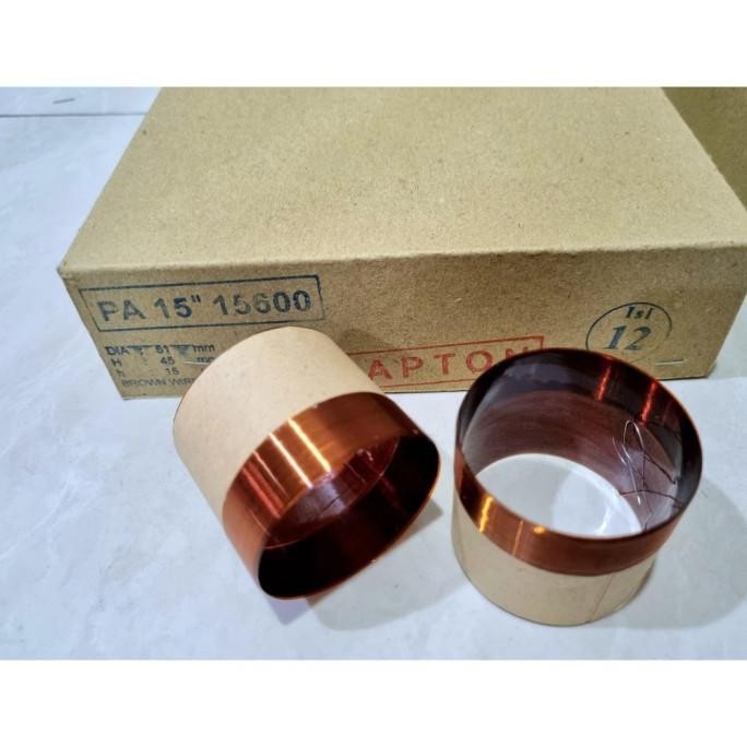 SPOOL VOICE SPUL SPEAKER 15 INCH PA 15600 CAPTON