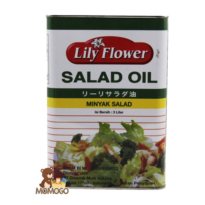 

Lily Flower Salad Oil 3L Terlaris
