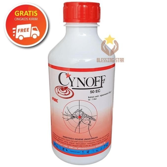 CYNOFF 50EC cairan obat fogging pembasmi nyamuk kecoa lalat serangga
