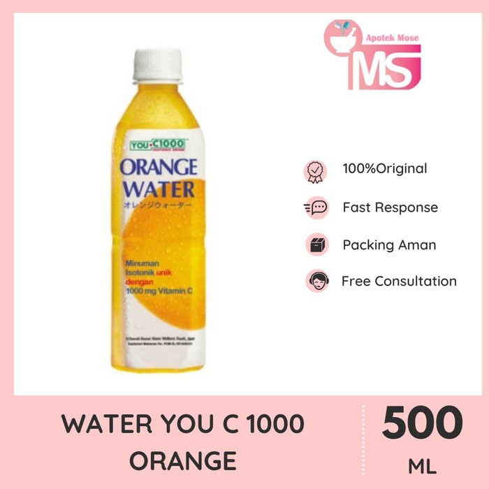 

WATER YOU C 1000 ORANGE 500 ML
