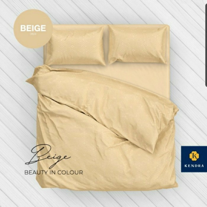 Kendra Sprei Polos 160X200X30Cm 180X200X30Cm - Sp 160X200 180X200 T30 - 160X200X30, Beige Barangbaru