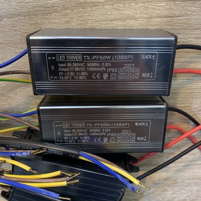 Led Driver / Travo Ballast Lampu 50 Watt 50W