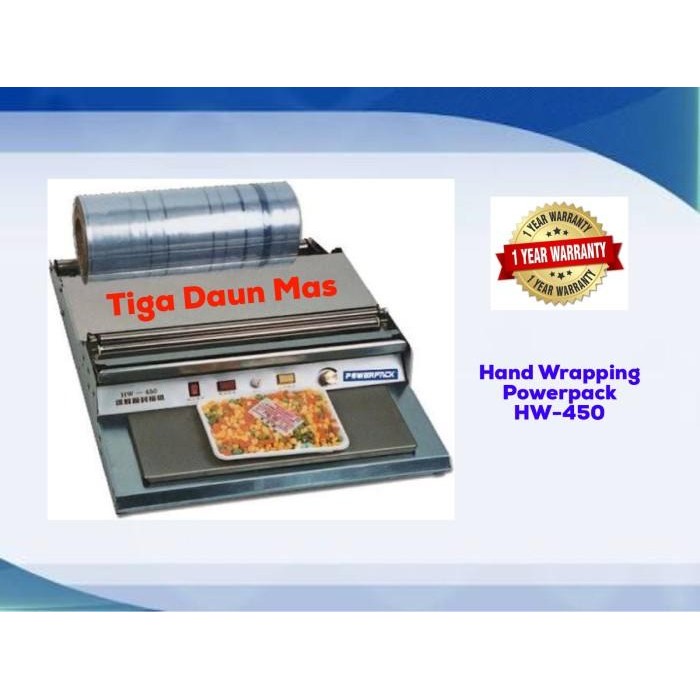 Mesin Plastik Wrapping / Hand Wrapping Powerpack Hw-450