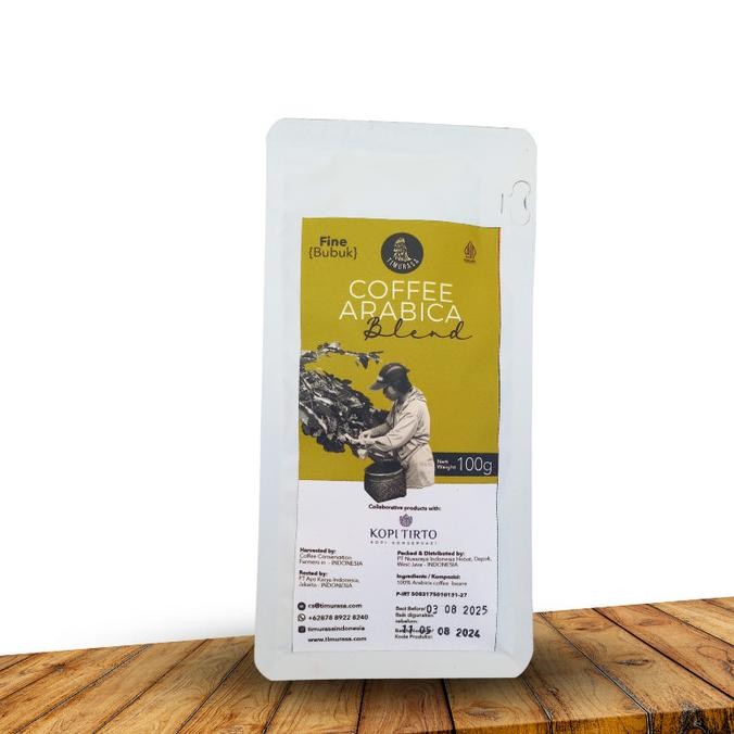 

New Kopi Biji / Bubuk Timurasa Arabica 100Gr Wangi Harum