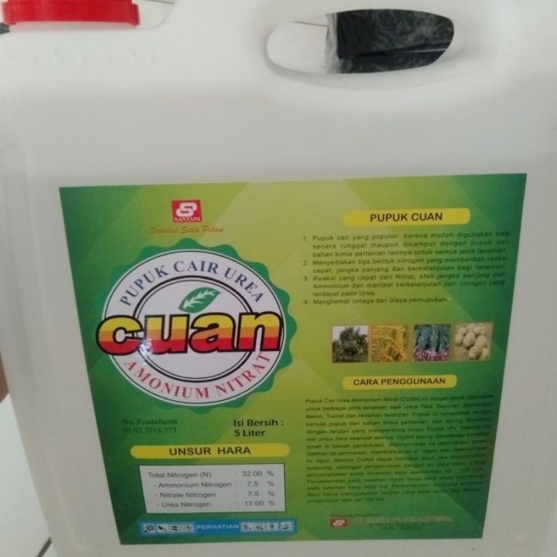 pupuk urea cair cuan 5ltr