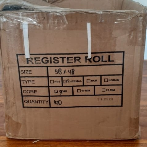 

Kertas Thermal 57X50 Barangbaru