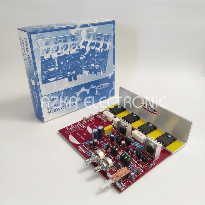 Termurah Kit Power Amplifier Subwoofer 500W Dms 009