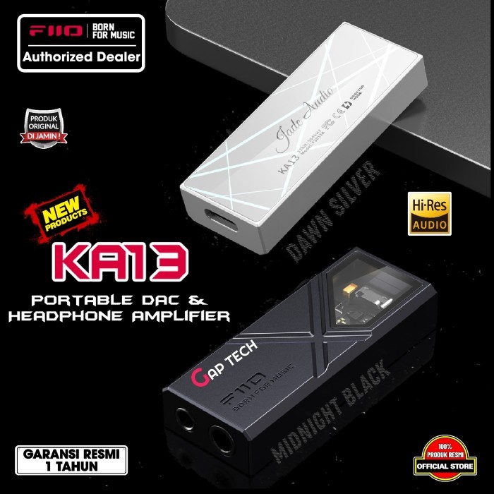 Cuci Gudang Fiio Ka13 / Ka 13 2X Cs43131 Desktop-Class Portable Headphone Dac Amp