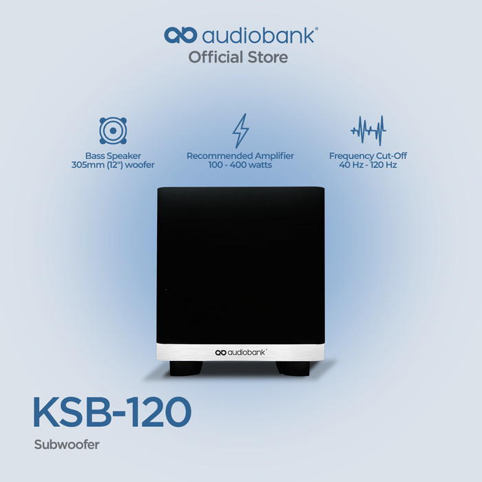 Termurah Audiobank Ksb-120 Subwoofer