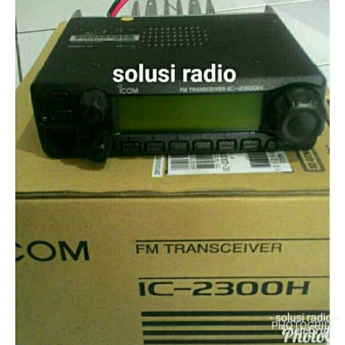 Termurah Radio Rig Icom Ic-2300H Mic Hm 133 Vhf 65 W New Ori Bergaransi