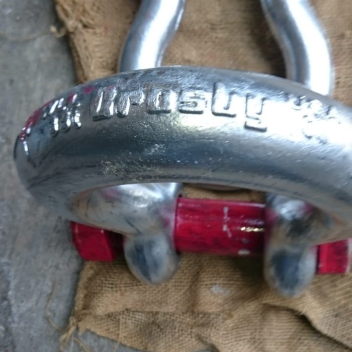 

Crosby Shackle 17 Ton /Segel Crosby 17Ton 1 1/2 Terbaru