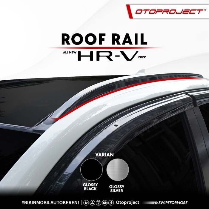 Otoproject Roof Rail Atas Mobil All New Honda HRV 2022 Ori Design