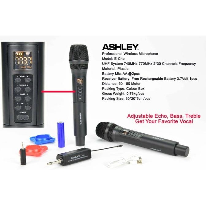 mic wirelees ashley echo e cho / ECHO original ashley