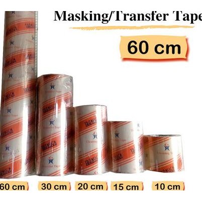 

TERBARU - Masking / Trasfertape Transign 60cm