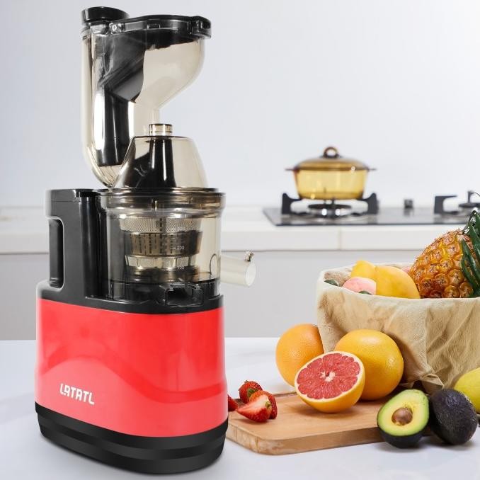 Slow Juicer Blender Jus Buah Juicer Tanpa Ampas Pembuat Jus Cold Press
