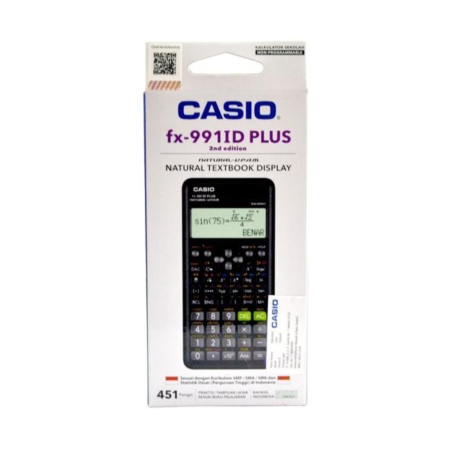 

TERLARIS - Kalkulator CASIO FX-991 ID PLUS 2nd Calculator Scientific