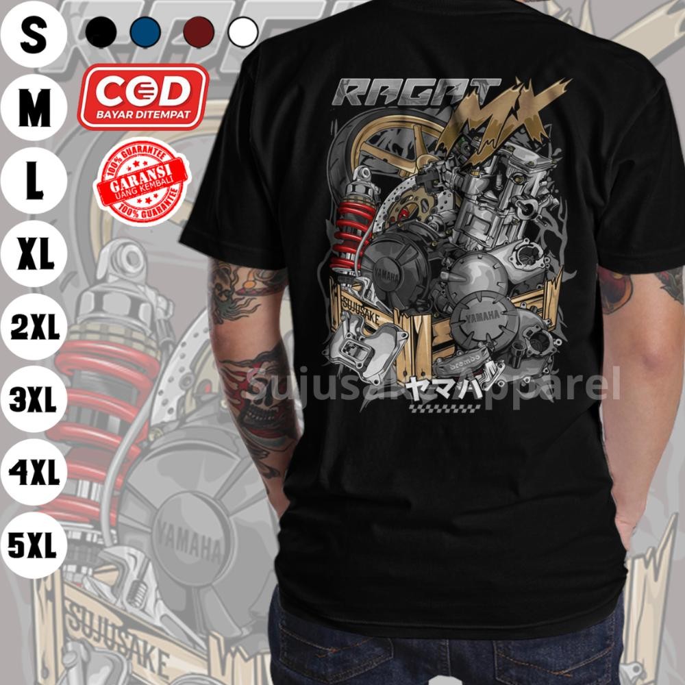 Promo Kaos Pria Ragat Yamaha Jupiter Mx Old King 135 150 Cc Solostyle Sengkuni Gank New Distro Origi