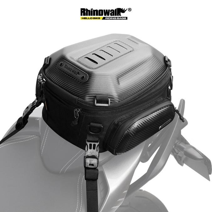 TERLARIS - Rhinowalk MTR4001 Motorcycle Pannier 12-18L Tail Bag -Tas Sepeda Motor