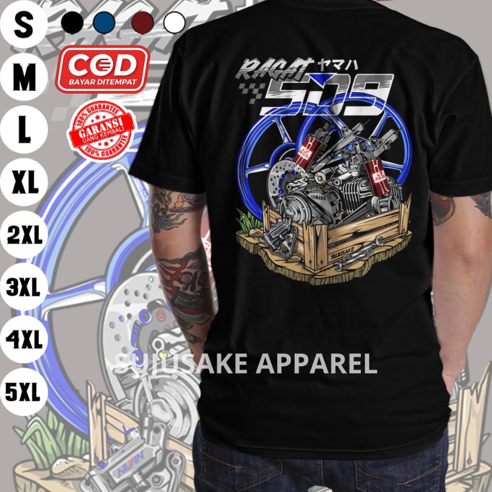 Promo Kaos Ragat Motor 5D9 Gank Yamaha Vega Rr Zr Racing Distro Original Sujusake Apparel Ukuran Ove