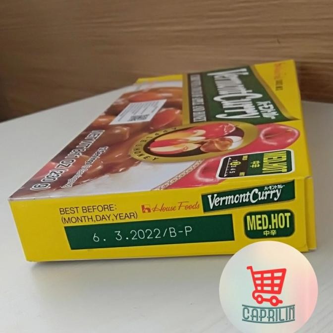 

House Vermont Curry Med.Hot Jumbo 230Gr Level 2 / Kari Instant Jepang Terlaris