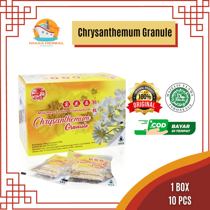 

DALI Chrysanthemum Tea Crystal / Teh Kembang Krisan 200gr 1 Box isi 10