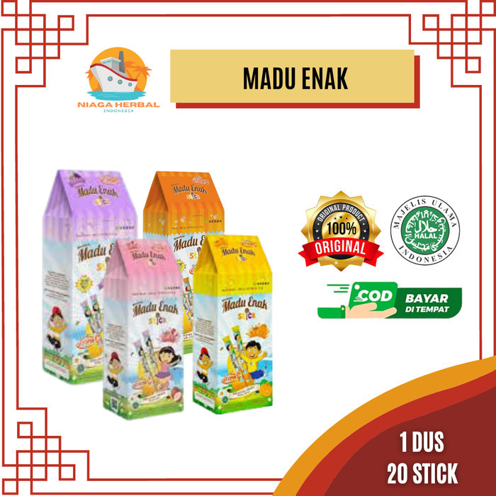 

MADU ENAK - Madu Anak Enak Stick isi 20 pcs