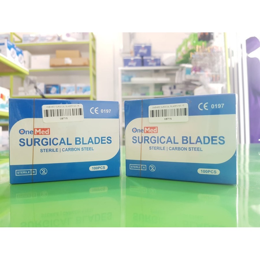 ONEMED SURGICAL BLADES / Pisau Bedah/ Pisau Bisturi / Pisau Operasi / Pisau Medis