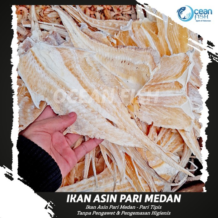 

Ikan Asin Pari Medan - Ikan Asin Tanpa Pengawet - Premium Grade Terbaru