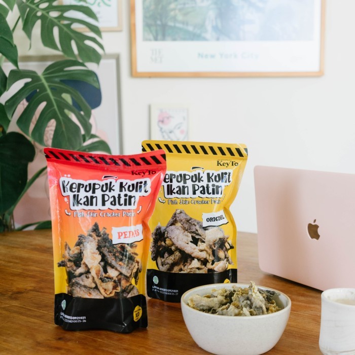

Fish Skin Cracker - Kerupuk Kulit Ikan Patin - Lowcarb Promo