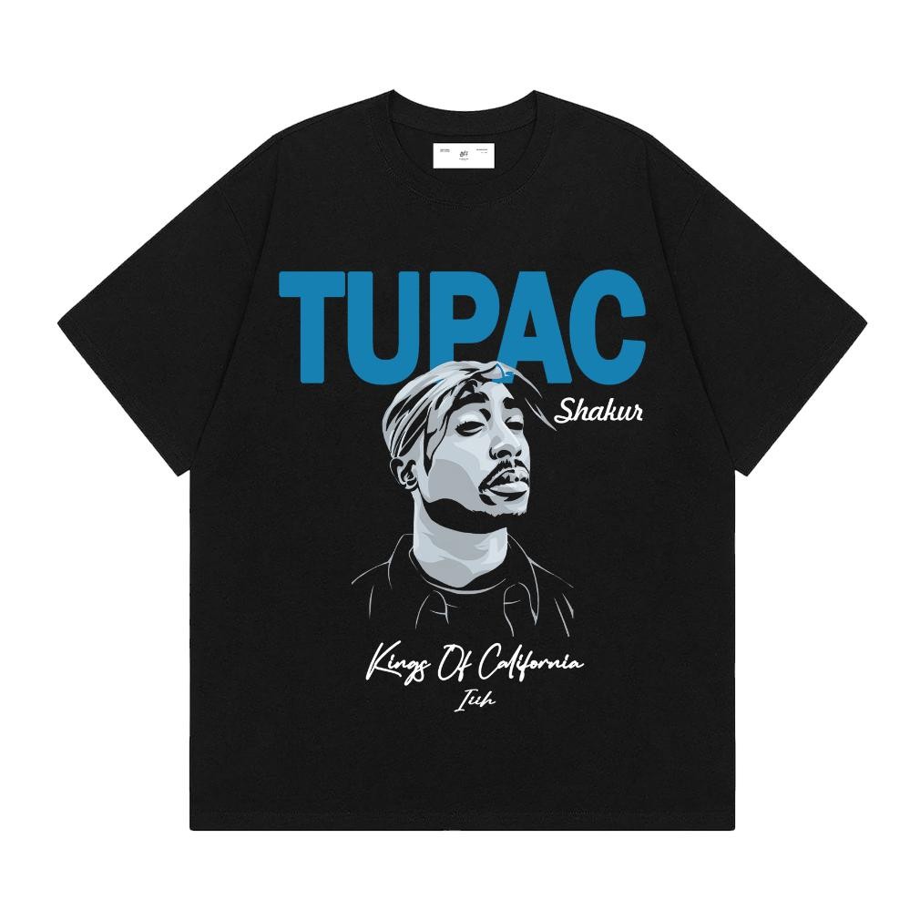 Iiih T-Shirt Tupac Shakur Black Tees
