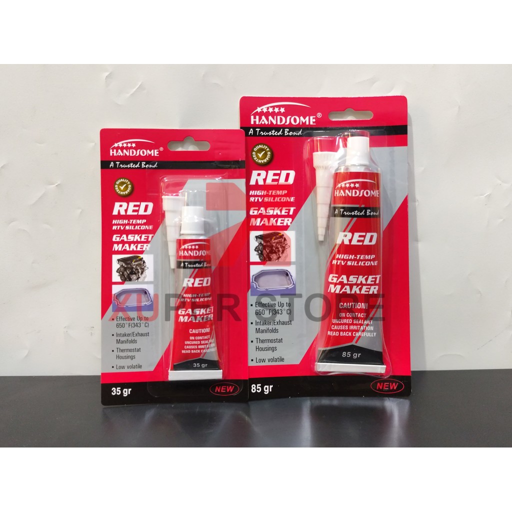 HANDSOME LEM RED SILICONE - LEM GASKET MAKER