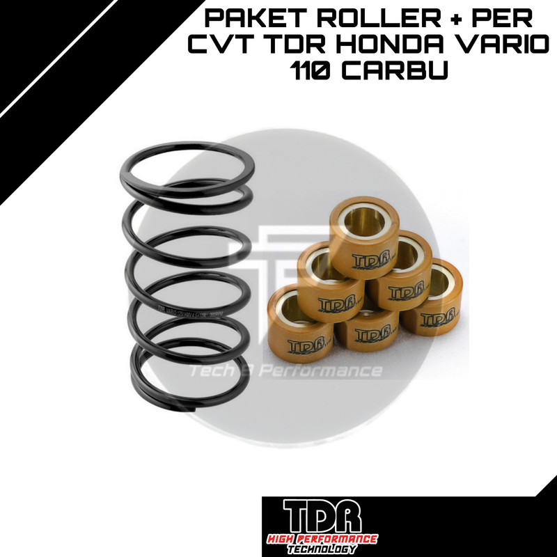 Paket Roller + Per CVT TDR Honda Vario 110 Carbu