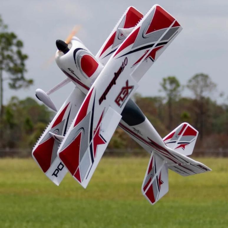 TAFT HOBBY RC BIPLANE MAMBA 10 3D FLY AEROBATIC PLANE