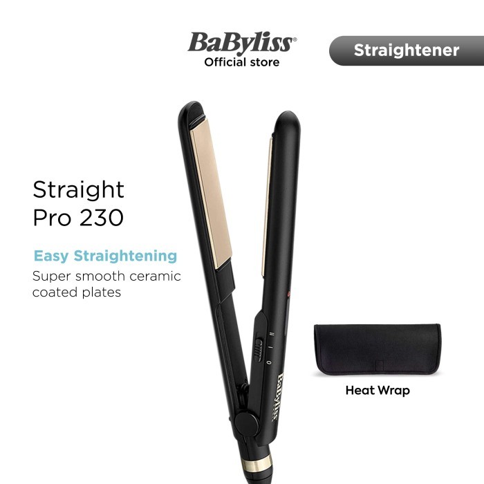 New!! Babyliss Ceramic Straightener Pro 230 - 2089U